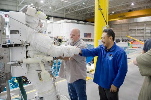 Expedition 28/29 crew members Ron Garan and Mike Fossum