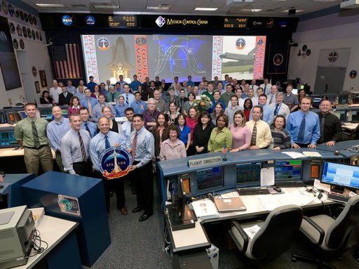 STS-133/ULF5 Ascent and Entry flight control team photo