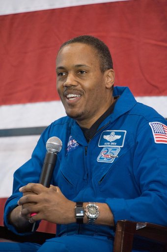STS-133 Crew Return at Ellington Field, Hangar 276
