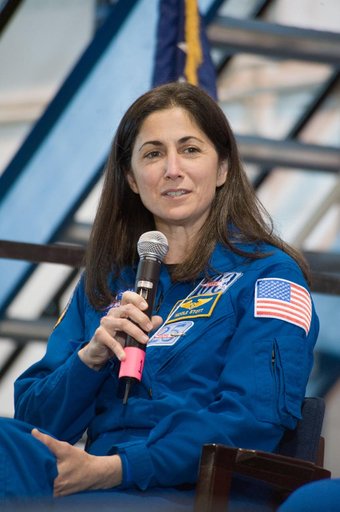 STS-133 Crew Return at Ellington Field, Hangar 276