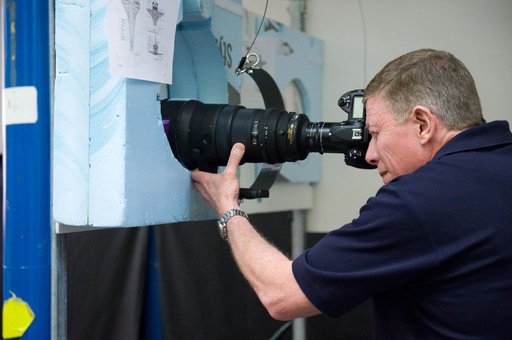 Expedition 28/29 crew members during Docking Timeline Training.