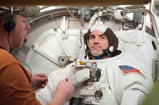 SSATA Crew Training and EMU Verification for STS-135 astronaut Rex Walheim