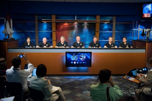 STS-134 Press Conference