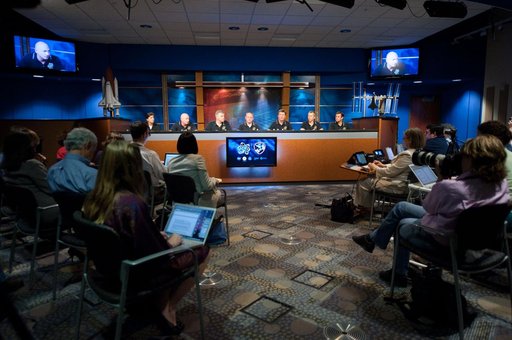 STS-134 Press Conference
