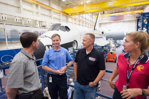 STS-135 Escape System Refresher training and Stowage Review Training