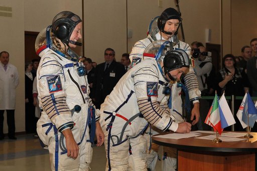 Expedition 34 Prelaunch view