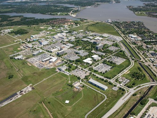 Aerial photograph of Johnson Space Center