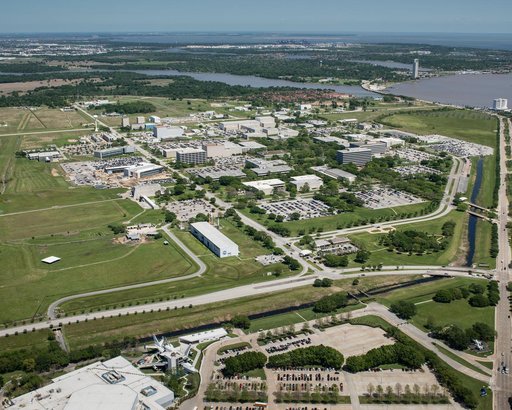 Aerial photograph of Johnson Space Center