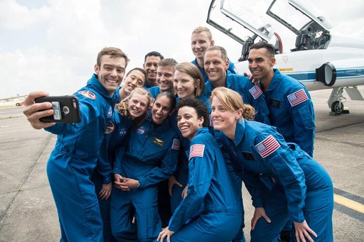 ASCAN class 2017 - First day at JSC