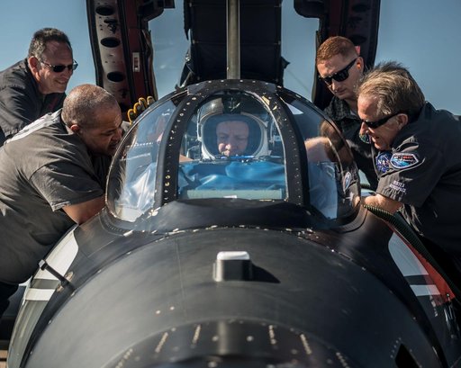 USNTP WB-57 Flight Preparations and Takeoff