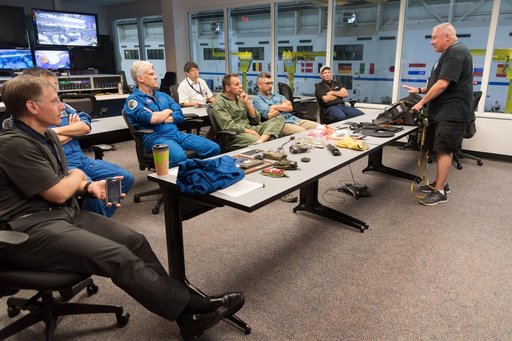 CCP Astronauts - Water Survival Training at the Neutral Buoyancy