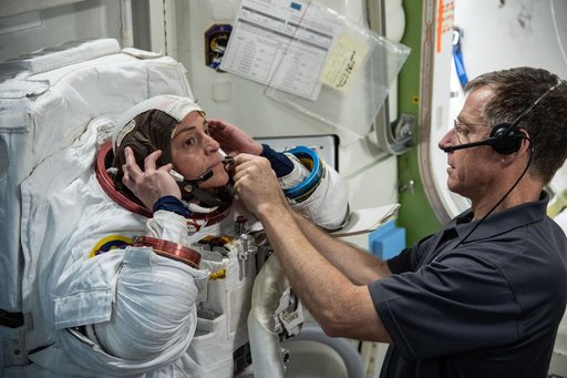 Commercial Crew Program Astronaut Training - Nicole Mann and Chr