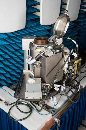 ISS Universal Waste Management System, Unit 1 during EMI/EMC Testing