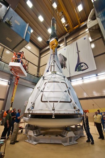 LAS Ogive Panel Installation, Orion