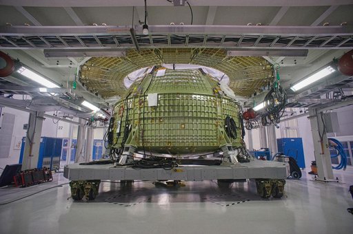 Orion EFT-1 Crew Module at the O&C