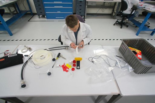 Harness assembly for the EFT-1 vehicle