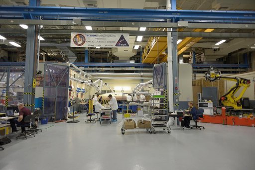 Orion EFT-1 heat shield manufacturing