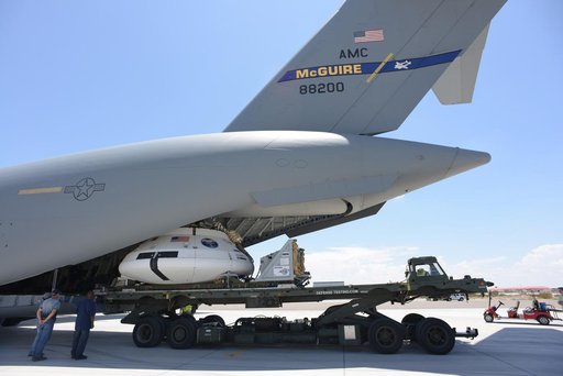 Orion Parachute Test Vehicle