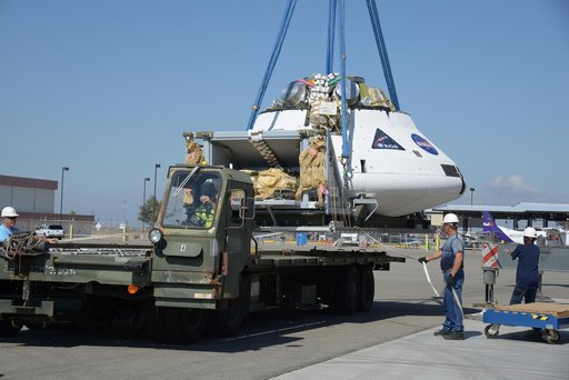 Orion Parachute Test Vehicle