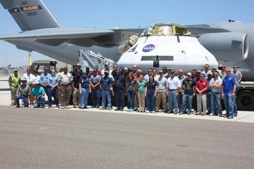 Orion Parachute Test Vehicle