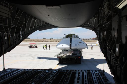 Orion Parachute Test Vehicle