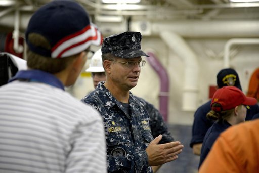 Orion stationary recovery test at Norfolk Naval Base in Virginia