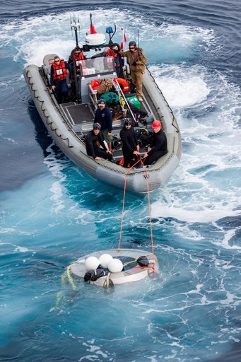 Orion recovery testing