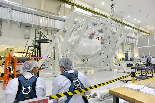 Orion Weight and Center of Gravity Test