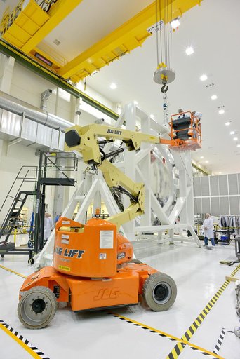 Orion Weight and Center of Gravity Test