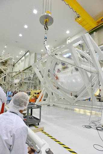 Orion Weight and Center of Gravity Test