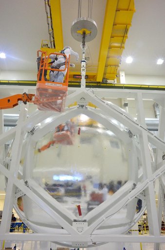 Orion Weight and Center of Gravity Test