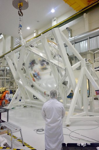 Orion Weight and Center of Gravity Test