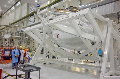 Orion Weight and Center of Gravity Test