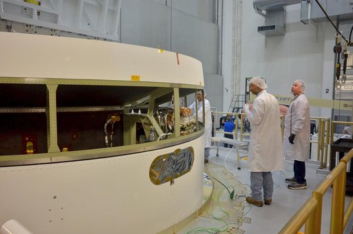 Crew Module / Service Module mating operation