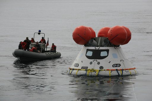 Orion Underway Recovery Test 2