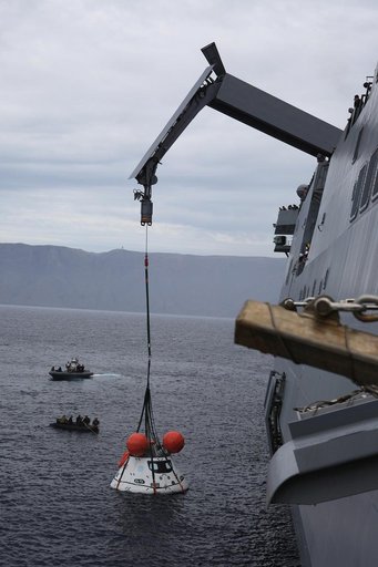 Orion Underway Recovery Test 2