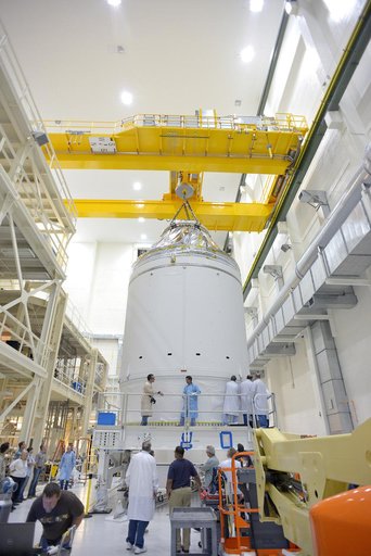 Orion crew module is complete!