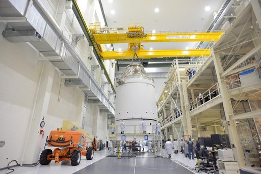 Orion crew module is complete!