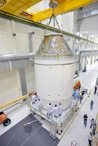 Orion crew module is complete!