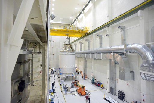 Orion crew module is complete!