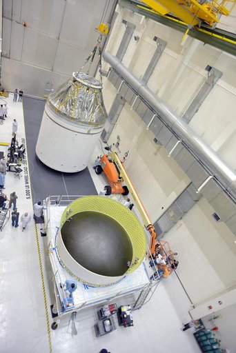 Orion crew module is complete!