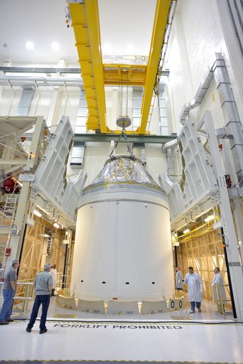 Orion crew module is complete!