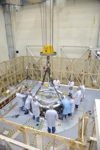 Orion crew module is complete!