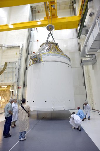 Orion crew module is complete!