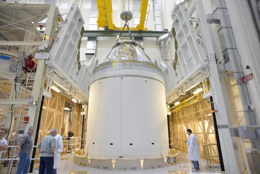 Orion crew module is complete!