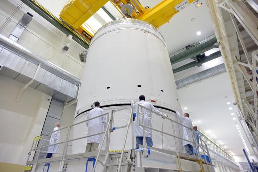 Orion crew module is complete!