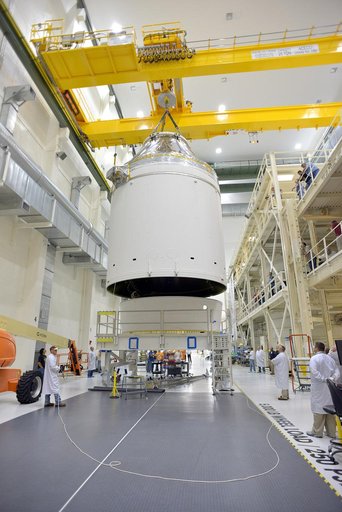 Orion crew module is complete!