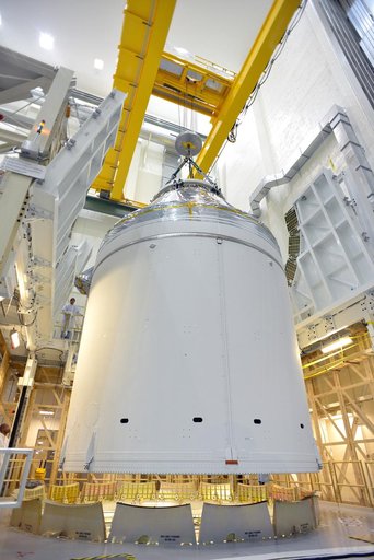 Orion crew module is complete!
