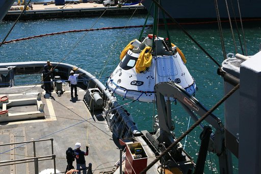 Orion Underway Recovery Tests 3 & 4