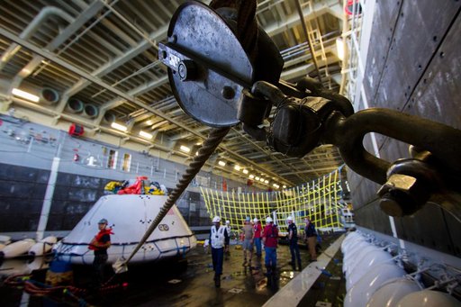 Orion Underway Recovery Tests 3 & 4
